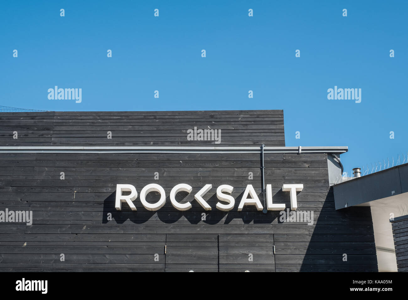 Rocksalt Restaurant Folkestone Kent UK Stock Photo Alamy