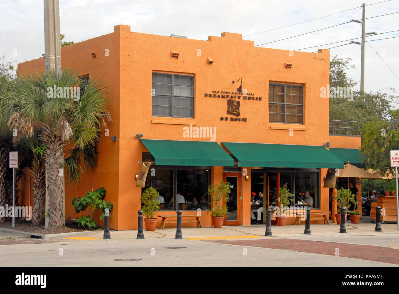 Old Fort Lauderdale Breakfast House. Florida, USA Stock Photo