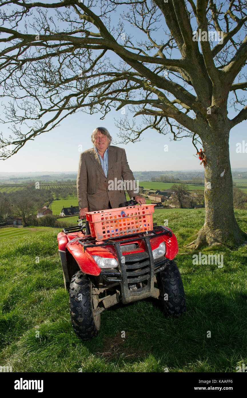 individualJulian Temperley, owner of the Burrow Hill Cider Farm and producer of Somerset Cider