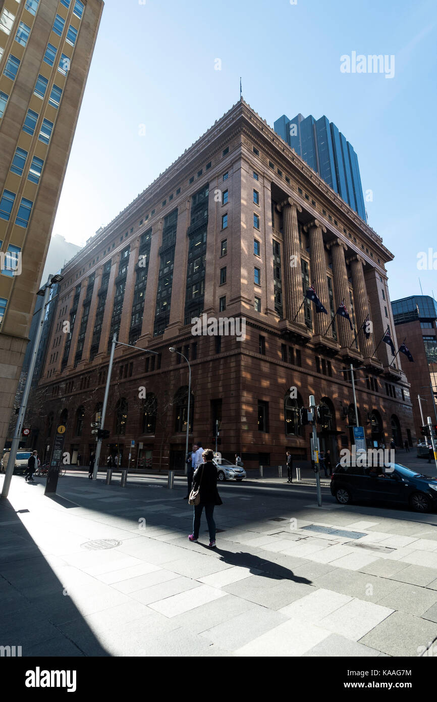 The Commonwealth Bank in Martin Place, Sydney, New South Wales, Australia Stock Photo