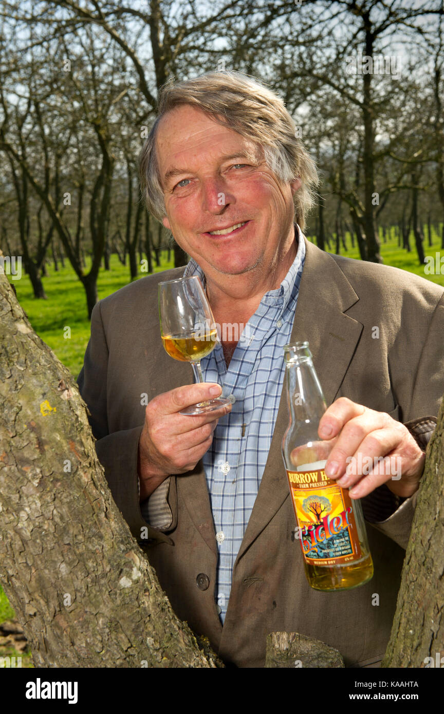 individualJulian Temperley, owner of the Burrow Hill Cider Farm and producer of Somerset Cider