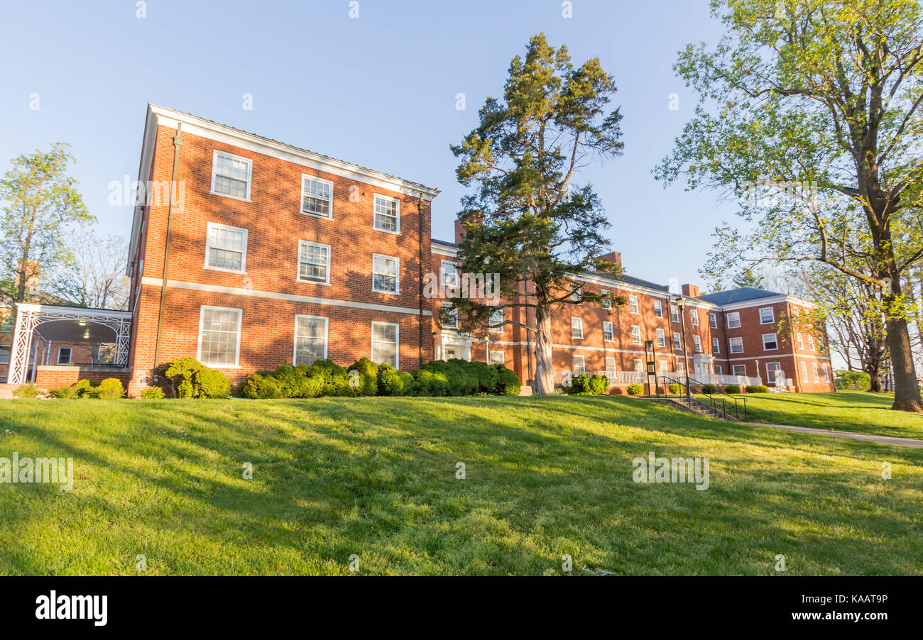 International Residential College at the University of Virginia in Charlottesville, Virginia. Stock Photo
