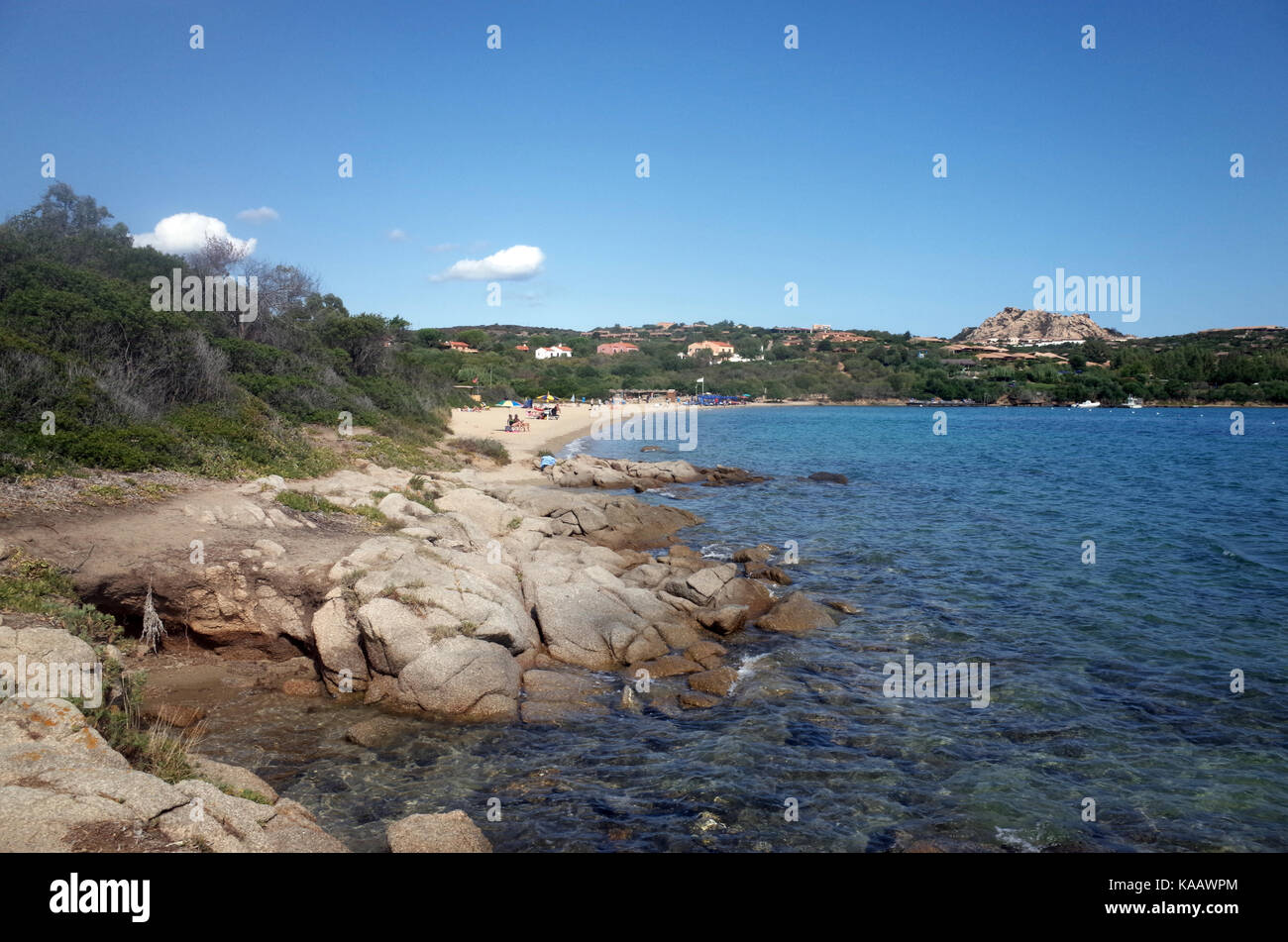 Palau, Sardinia. Swedish beach Stock Photo Alamy
