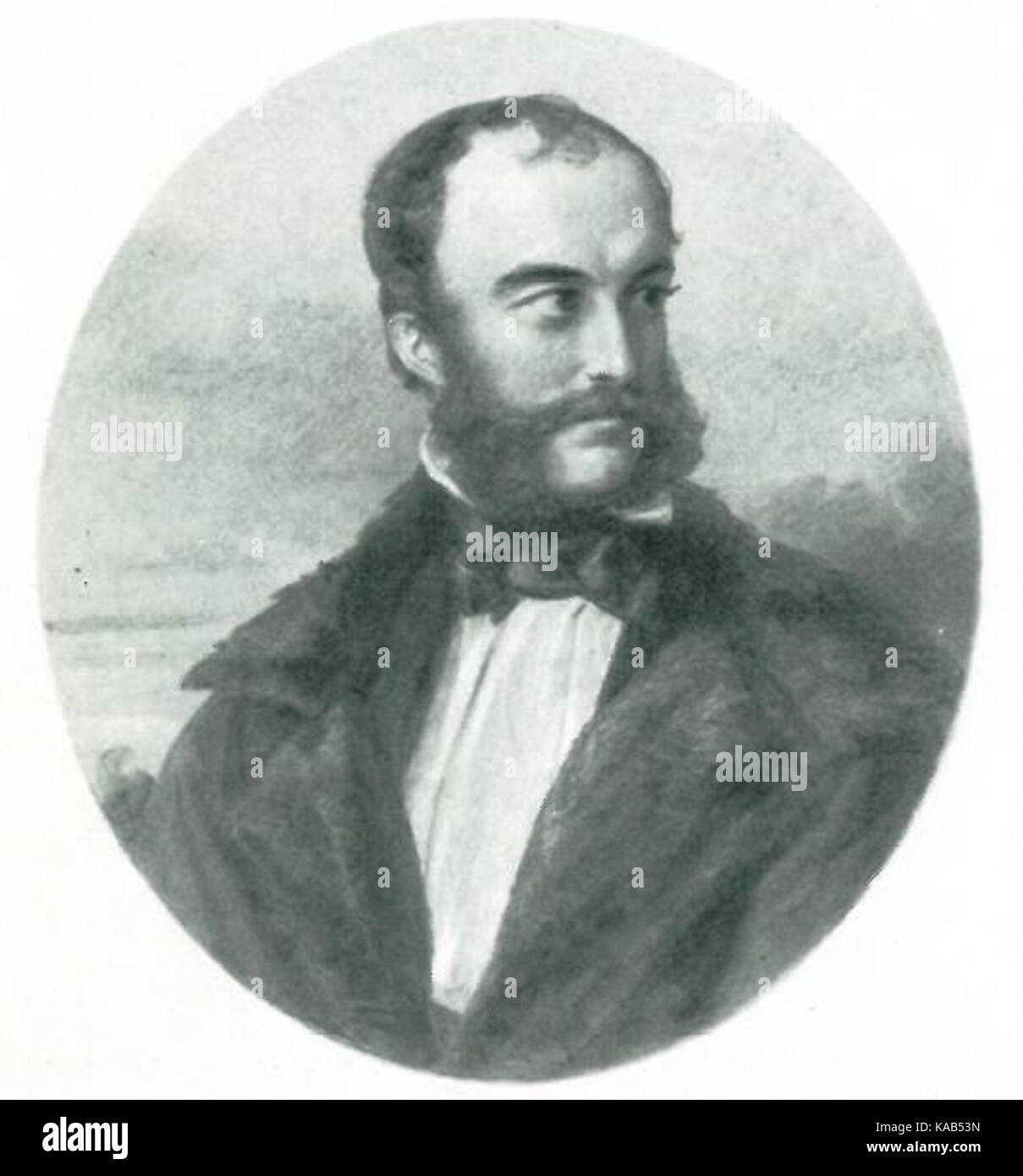 Sebastian Hensel 1856 Stock Photo