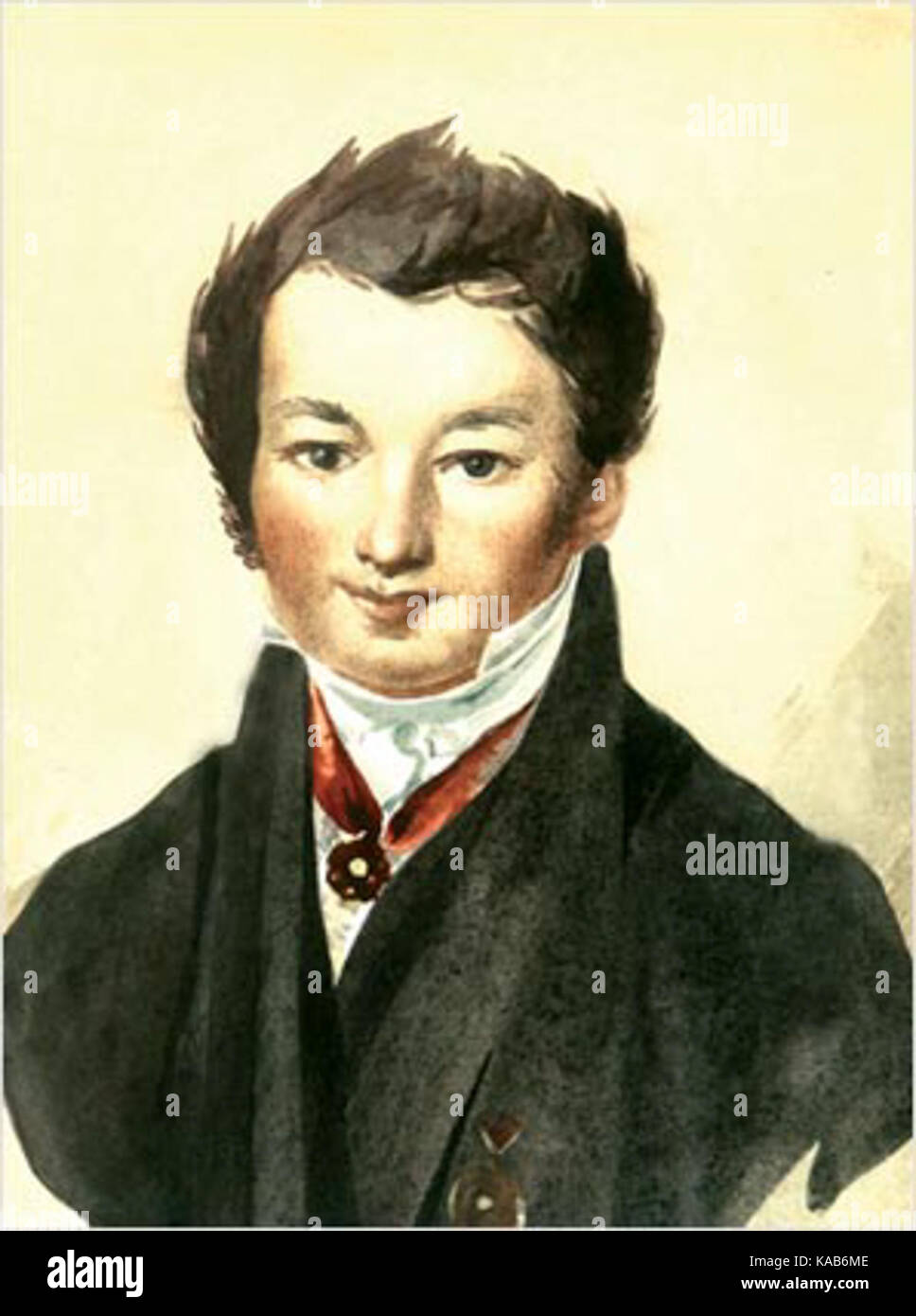 Simonov Ivan Mikh ch astronomer c1822 Stock Photo - Alamy