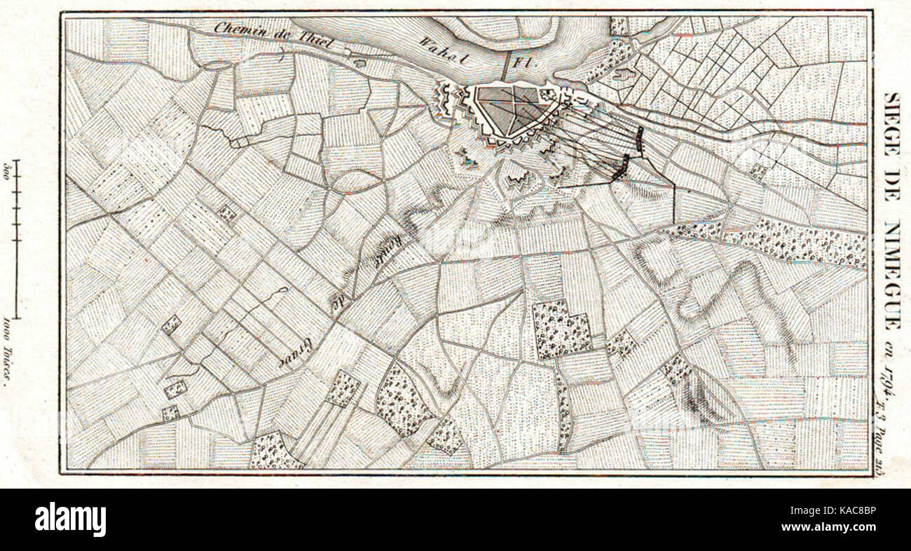 Siege Nijmegen 1794 Stock Photo Alamy