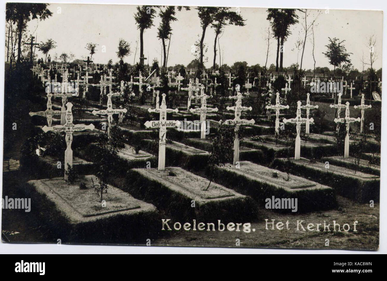 Soldatenfriedhof Gheluwe Koelberg 1 Stock Photo Alamy