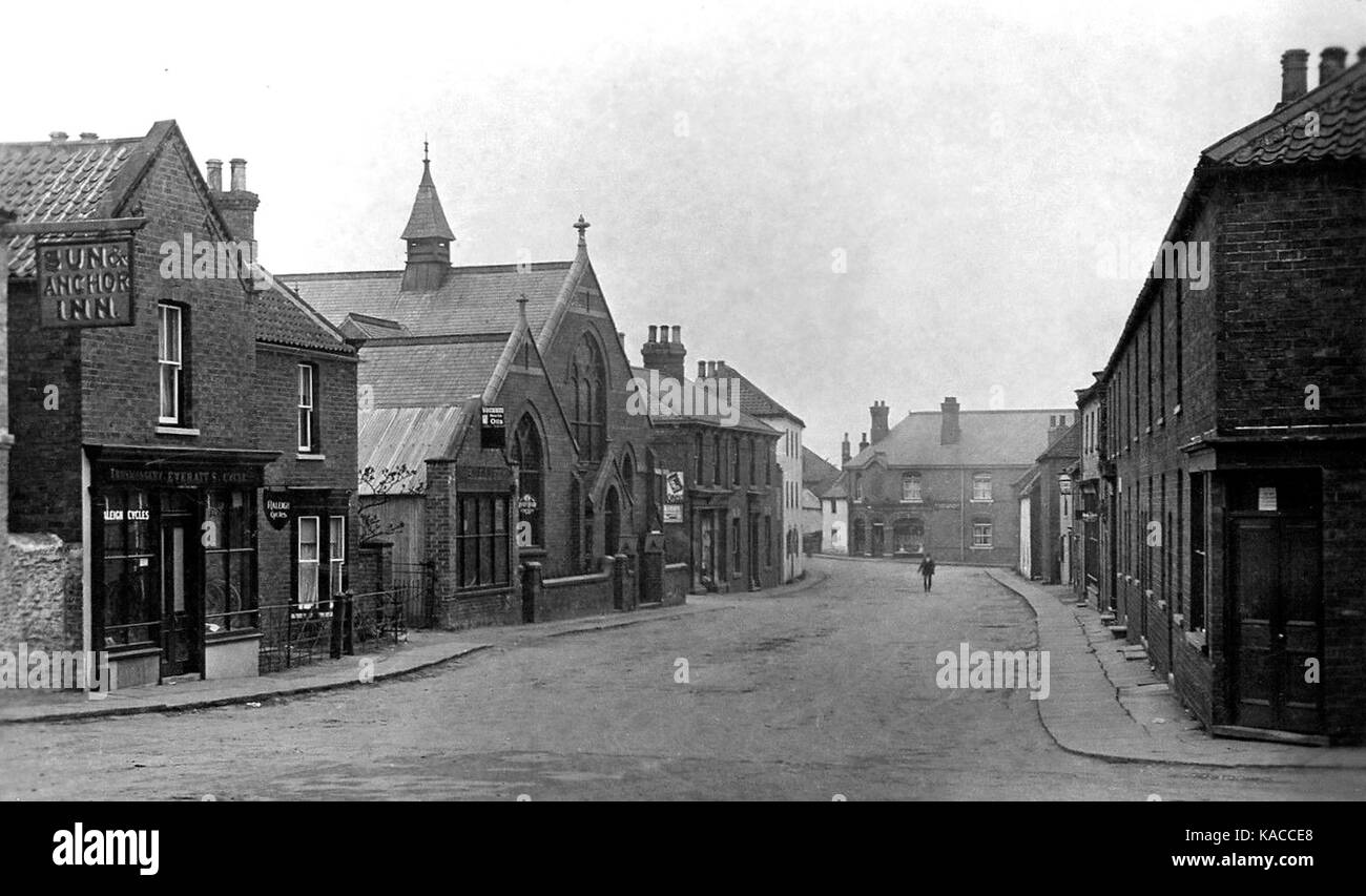 Scotter, Lincolnshire, England. 1920 or before Stock Photo Alamy