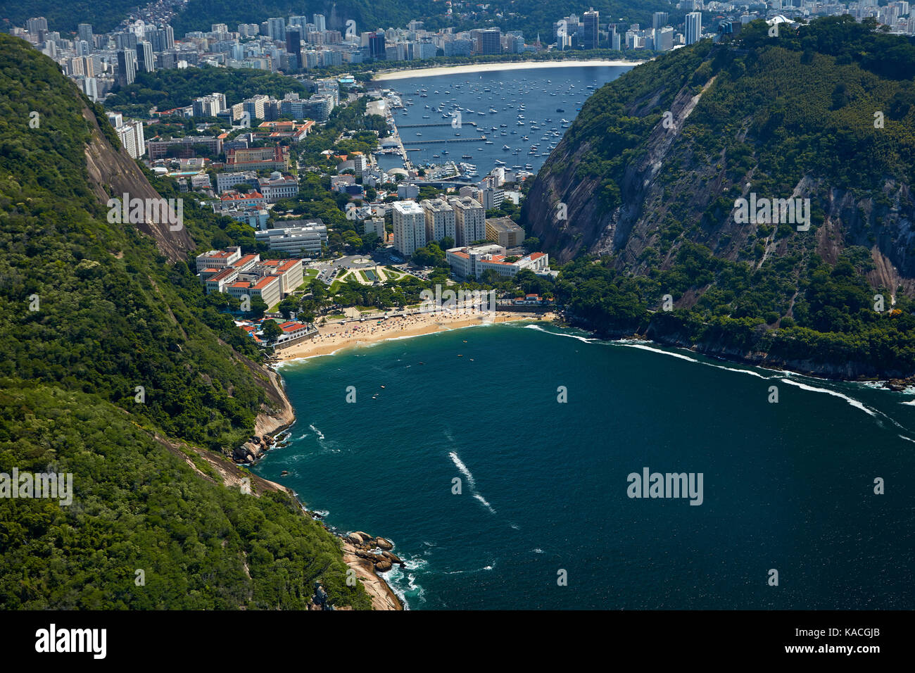 View of the praia vermelha hires stock photography and images Alamy