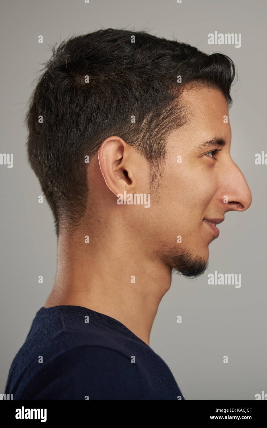 Boy side profile hi-res stock photography and images - Alamy