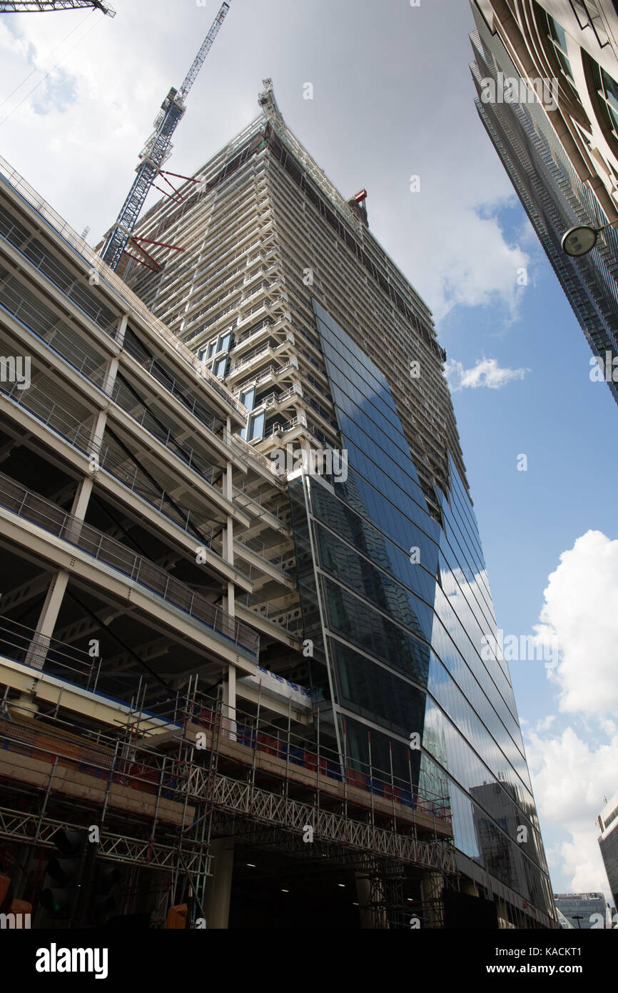 100 Bishopsgate building site Stock Photo - Alamy
