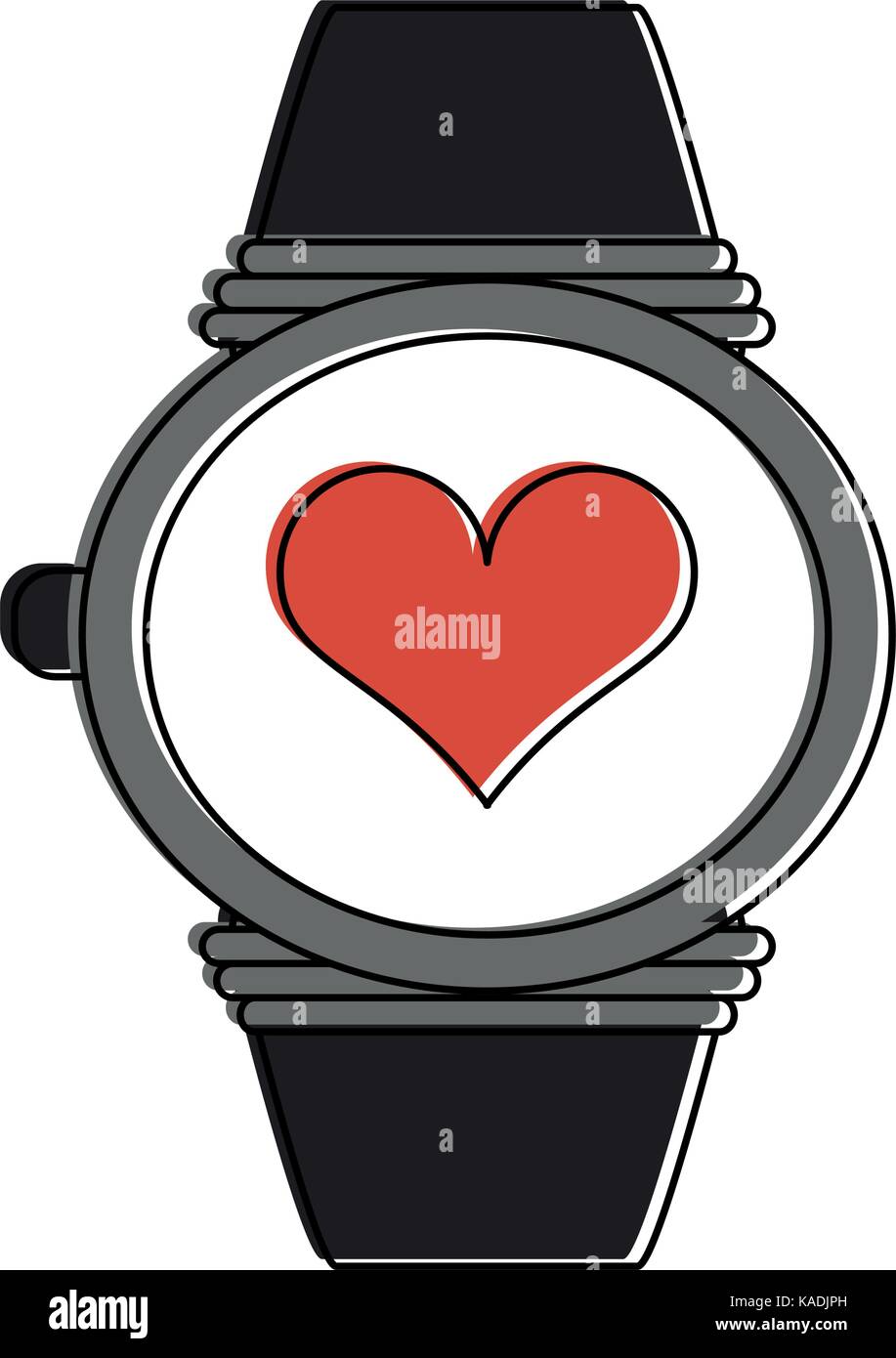 heart rate wrist monitor icon image Stock Vector Image & Art - Alamy