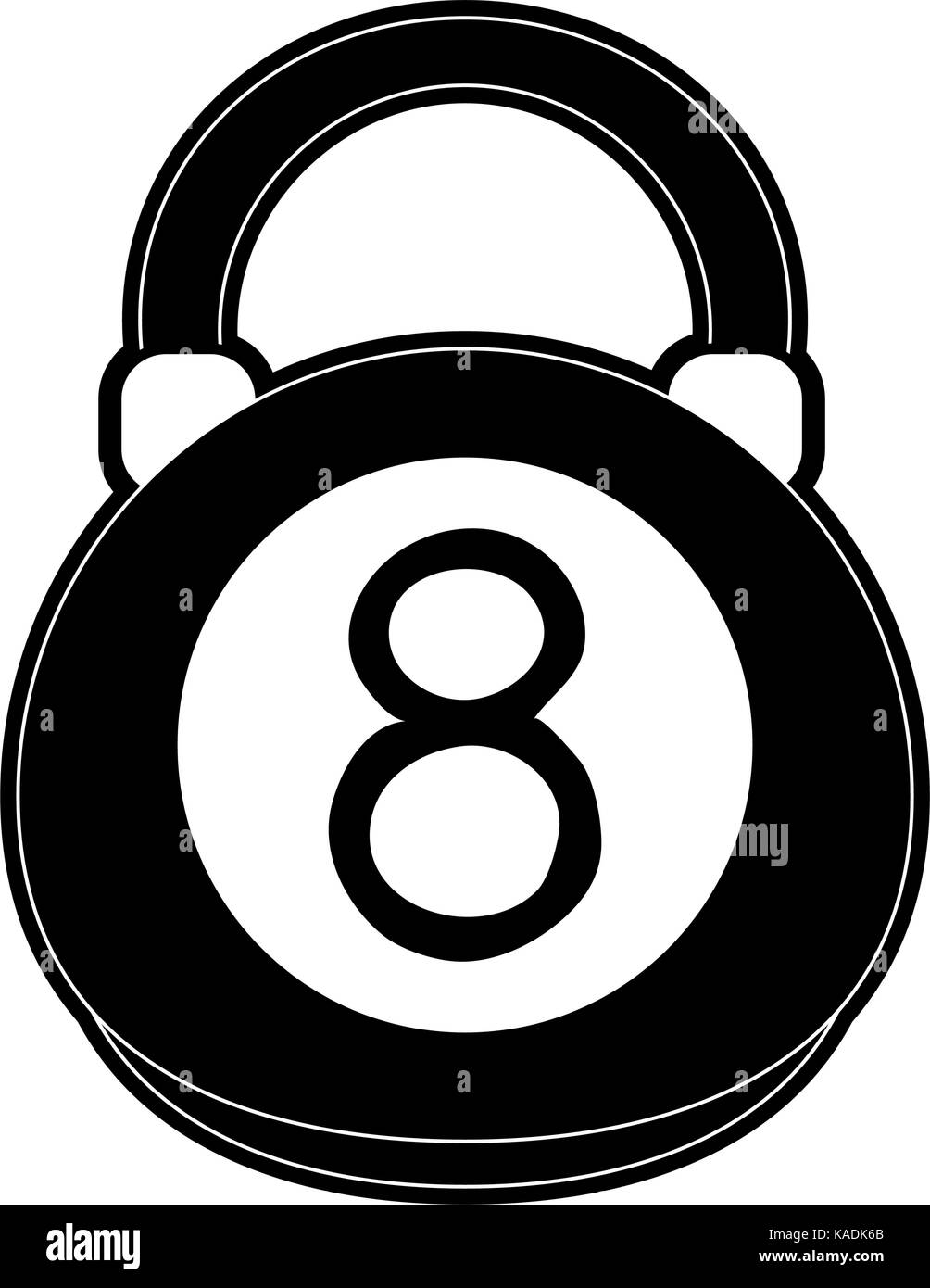 kettlebell weight lifting icon image Stock Vector Image & Art - Alamy