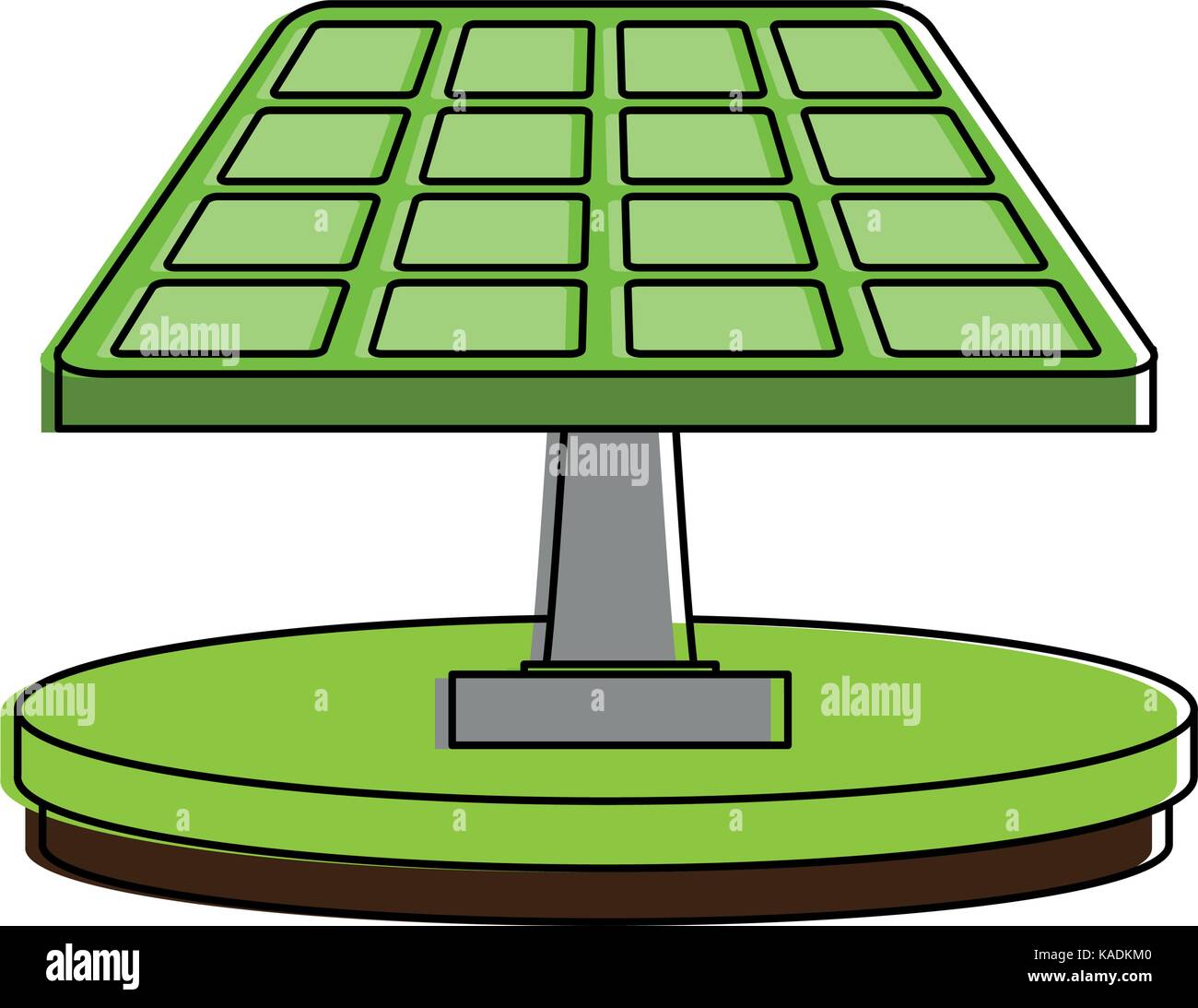 green solar panel icon image Stock Vector Image & Art - Alamy