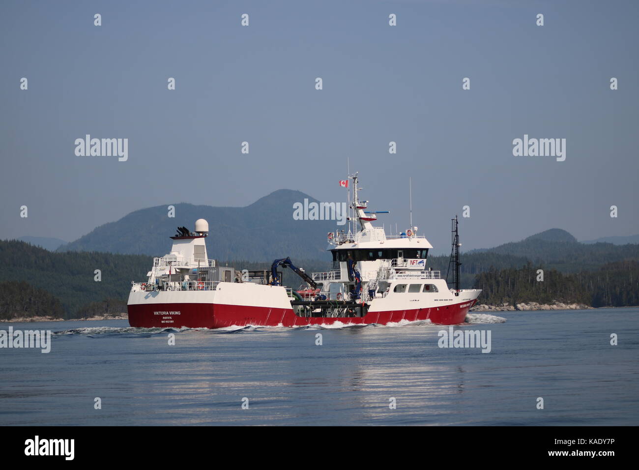 Fishing Boat Canada Stock Photo