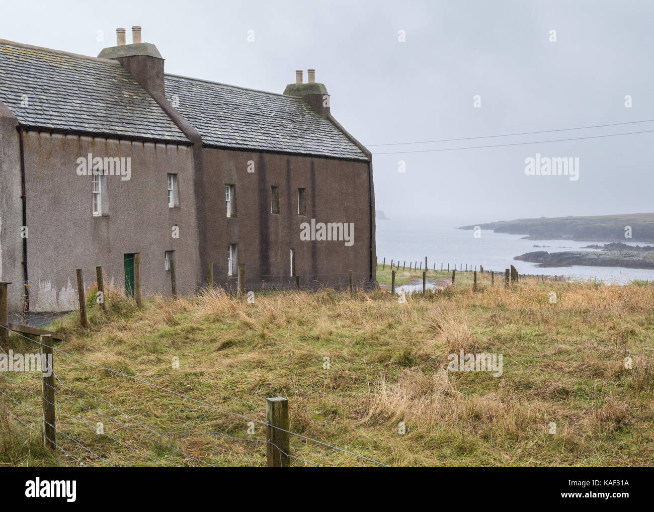 Tangwick Haa Museum, Eshaness, Shetland, Scotland, UK Stock Photo