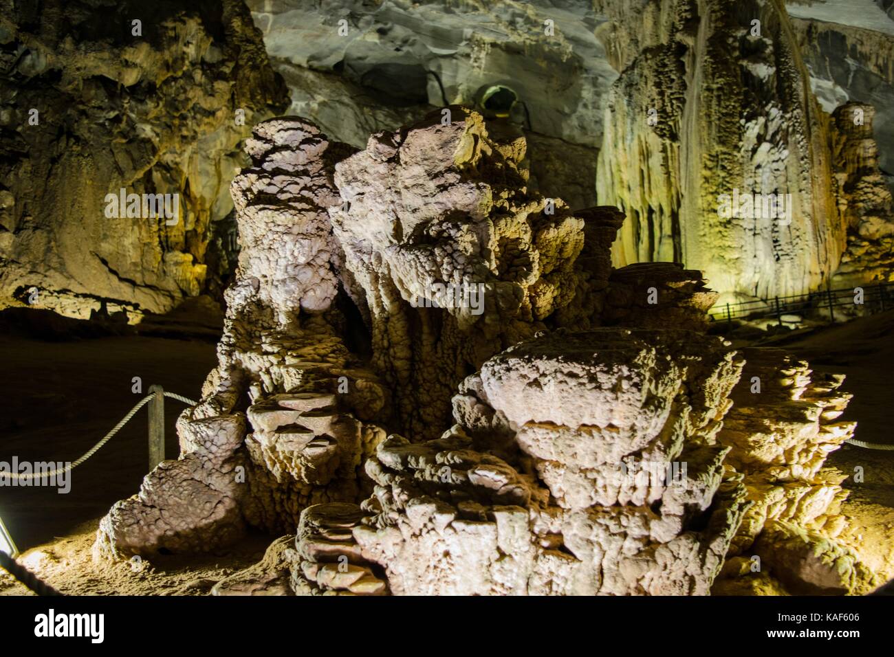 Phong Nha Cave (Paradise Cave) in Phong Nha-Ke Bang National Park, Vietnam Stock Photo