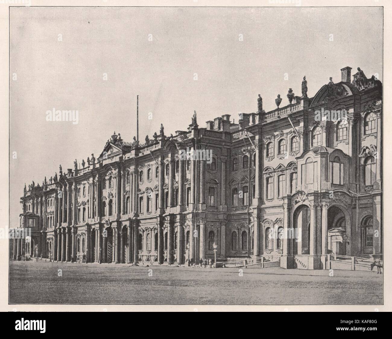 Winter Palace, St. Petersburg, Russia Stock Photo