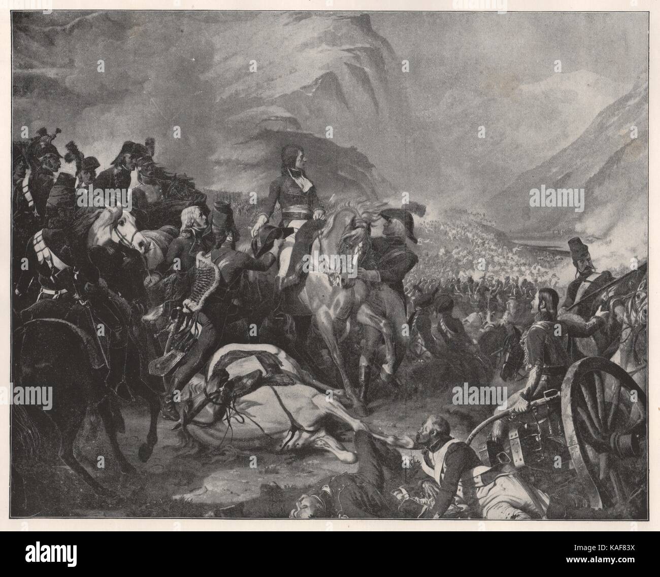 Battle of Rivoli, Gallery of Battles, Versailles Stock Photo Alamy