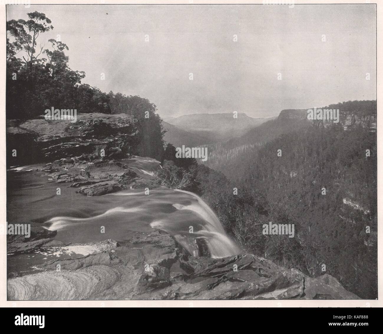 The Fitzroy Falls Stock Photo Alamy