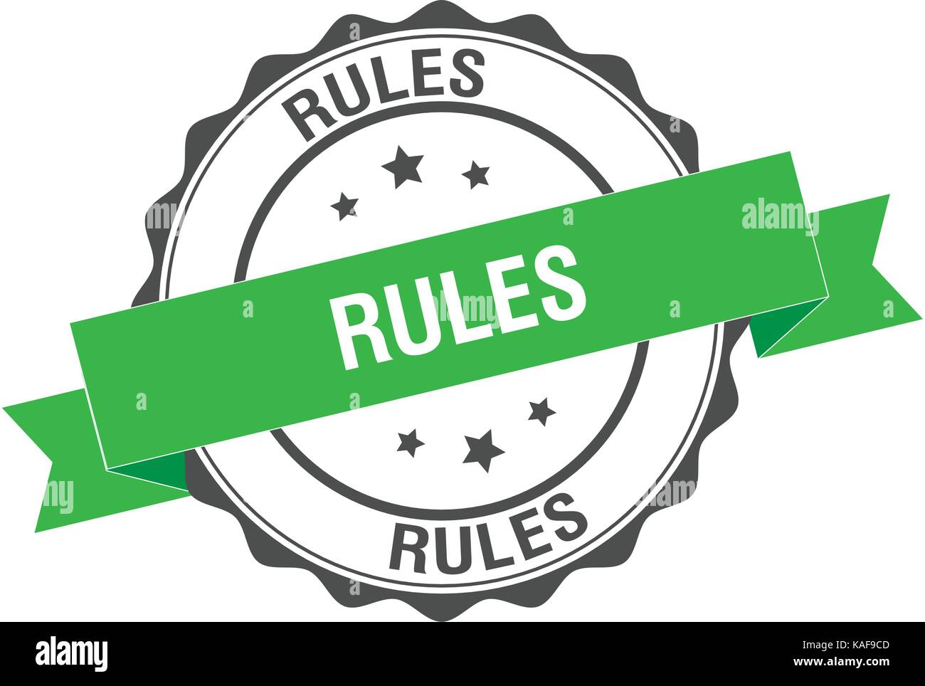 Rules stamp sign seal hires stock photography and images Alamy