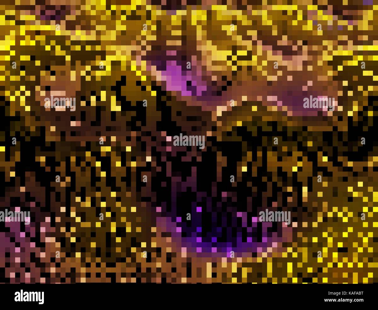 Big data abstract visualization: digital information analysis Stock ...