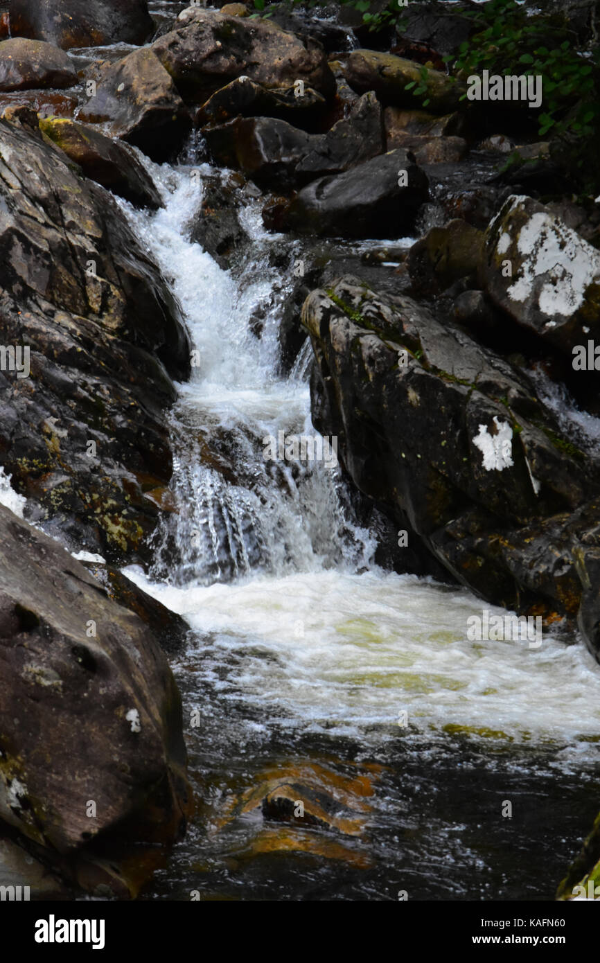 Glen Nevis walking trail Stock Photo Alamy