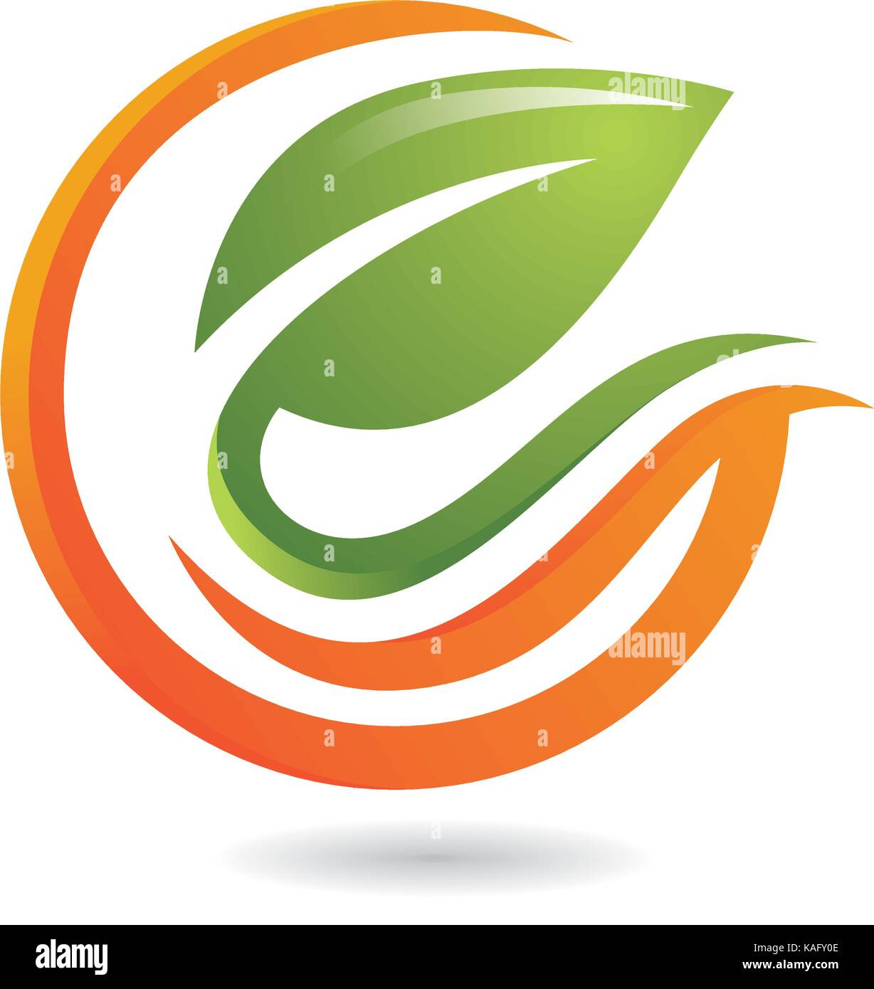 Logos of green leaf ecology nature element vector icon Stock Vector ...