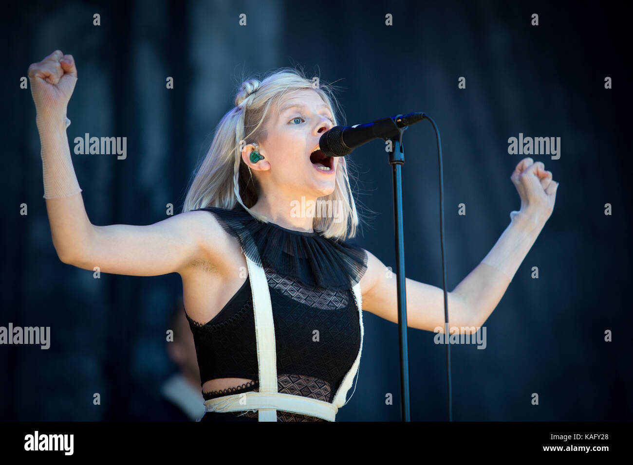 The Talented Norwegian Singer Musician And Songwriter Aurora Performs