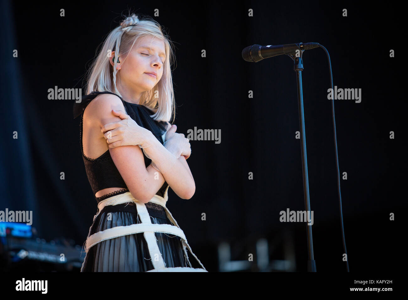 The Talented Norwegian Singer Musician And Songwriter Aurora Stock Photo Alamy