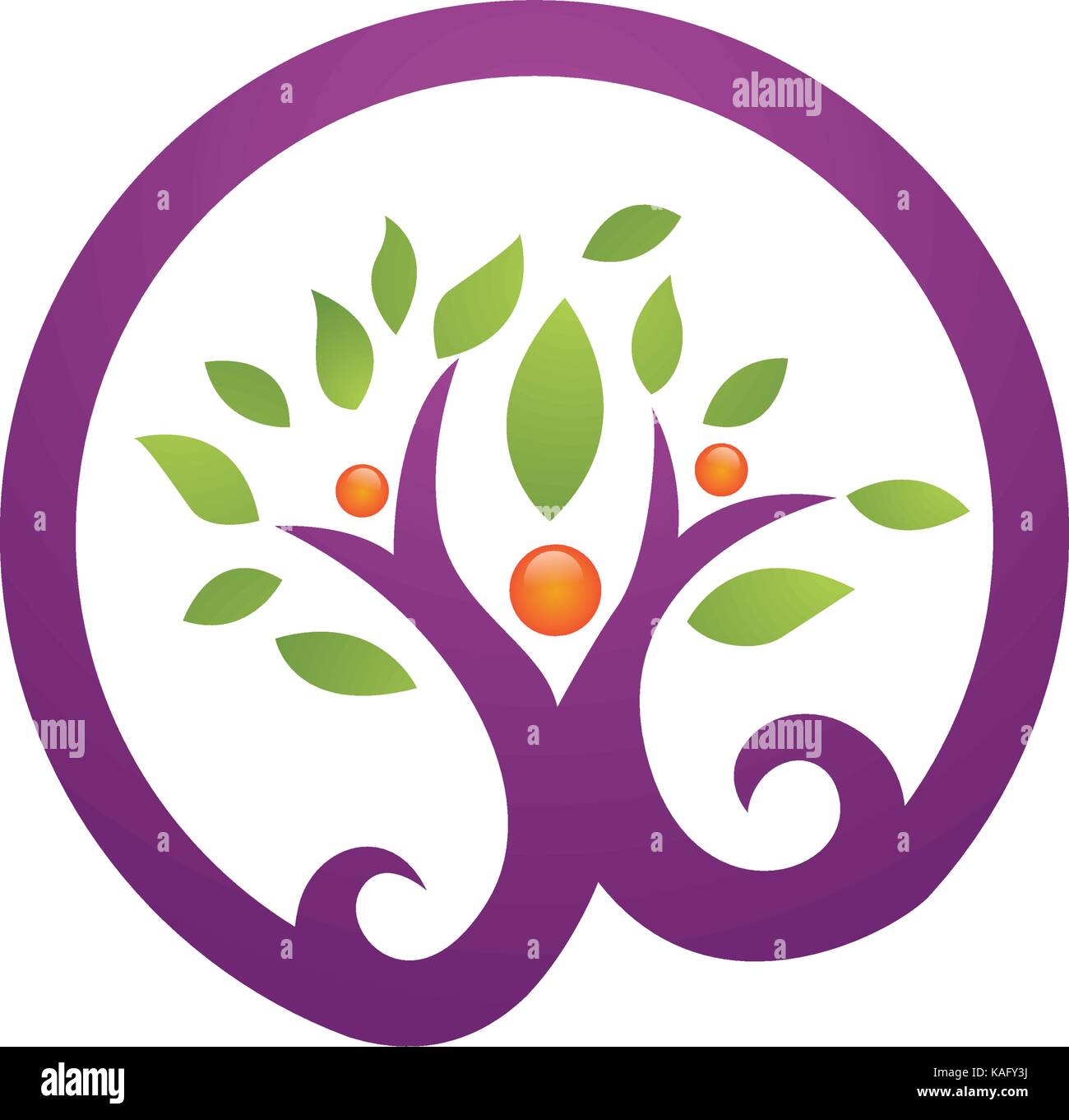 Tree family icon Template design illustration Stock Vector Image & Art ...
