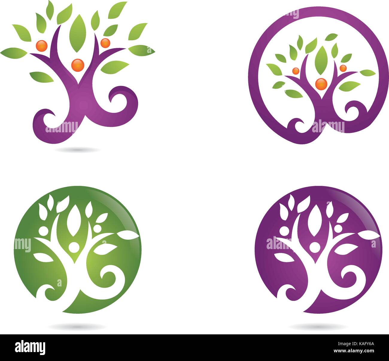 Tree family icon Template design illustration Stock Vector Image & Art ...