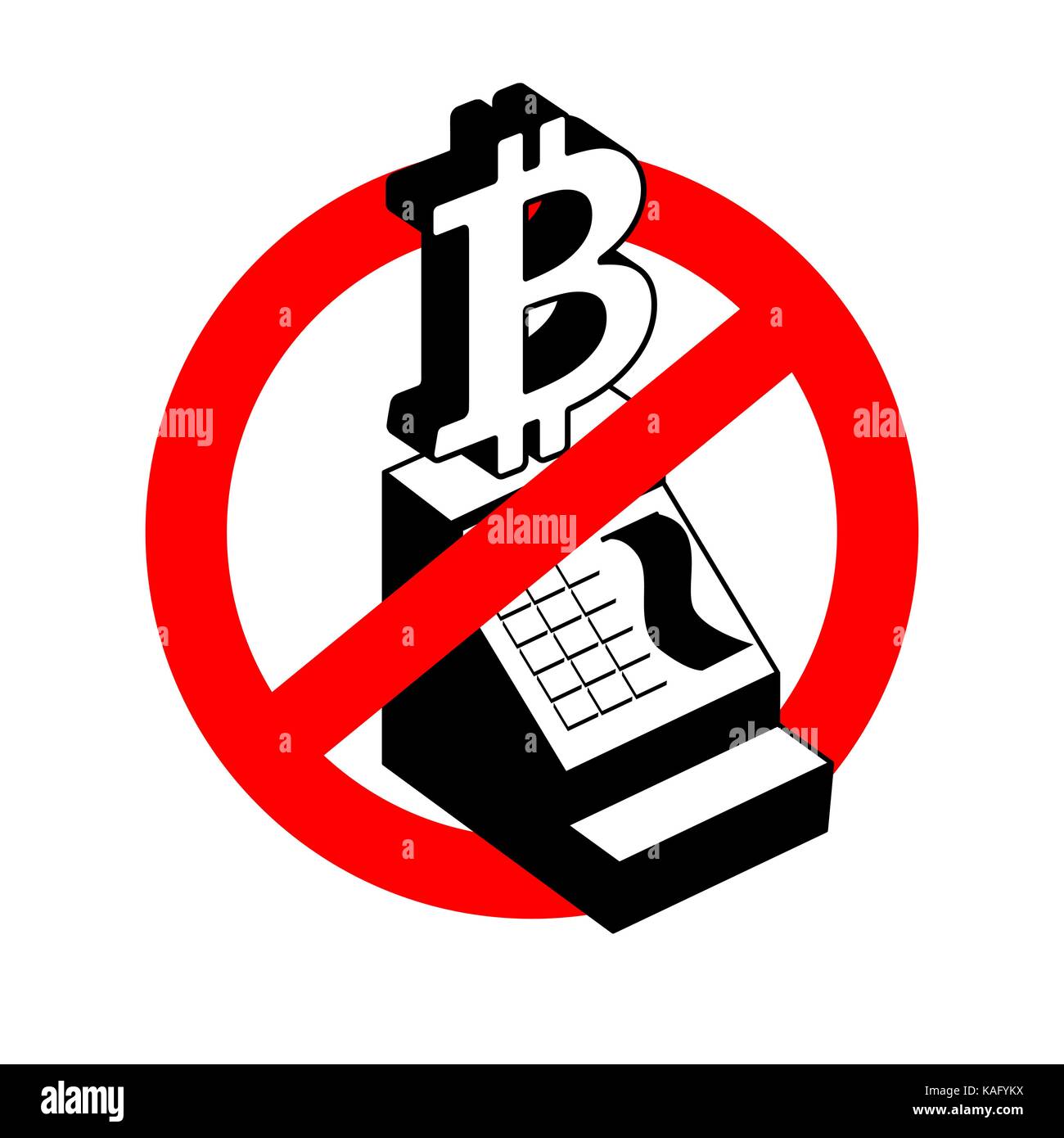 Stop Calculation In Bitcoin Prohibition Of Cryptocurrency Cash - 