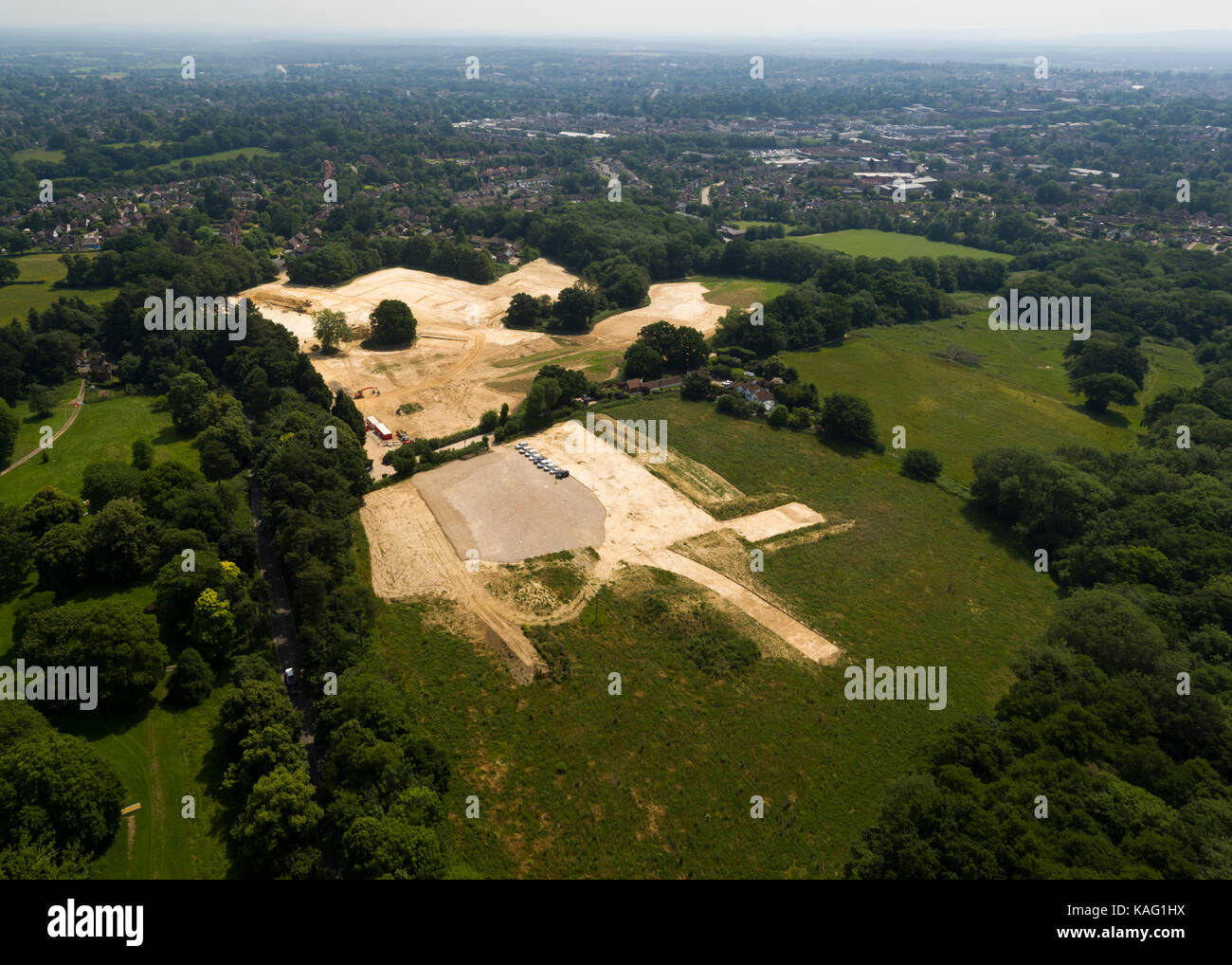 Redrow Penlands Green Haywards Heath Development Stock Photo Alamy