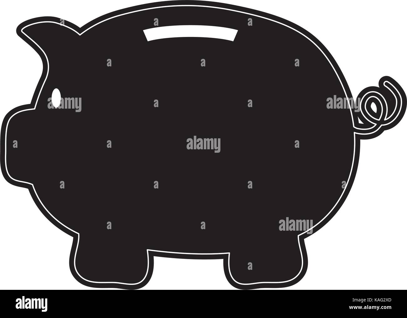 piggy bank vector illustration Stock Vector Image & Art Alamy