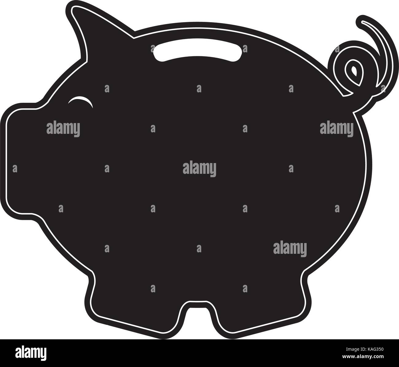 piggy bank vector illustration Stock Vector Image & Art Alamy