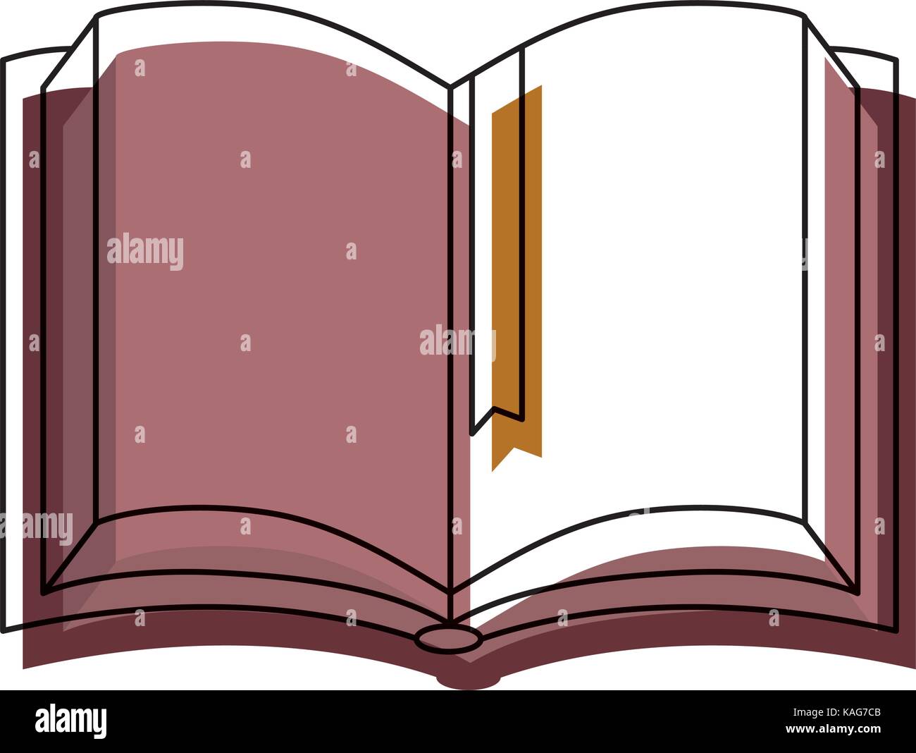 book vector illustration Stock Vector Image & Art - Alamy