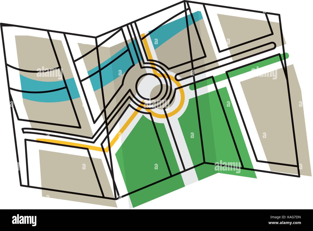 map vector illustration Stock Vector Image & Art - Alamy