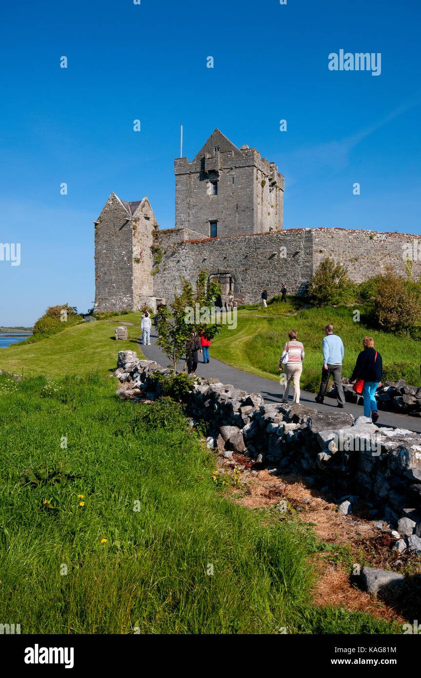 Dunguaire castle, Kinvarra, County Galway, Ireland Stock Photo