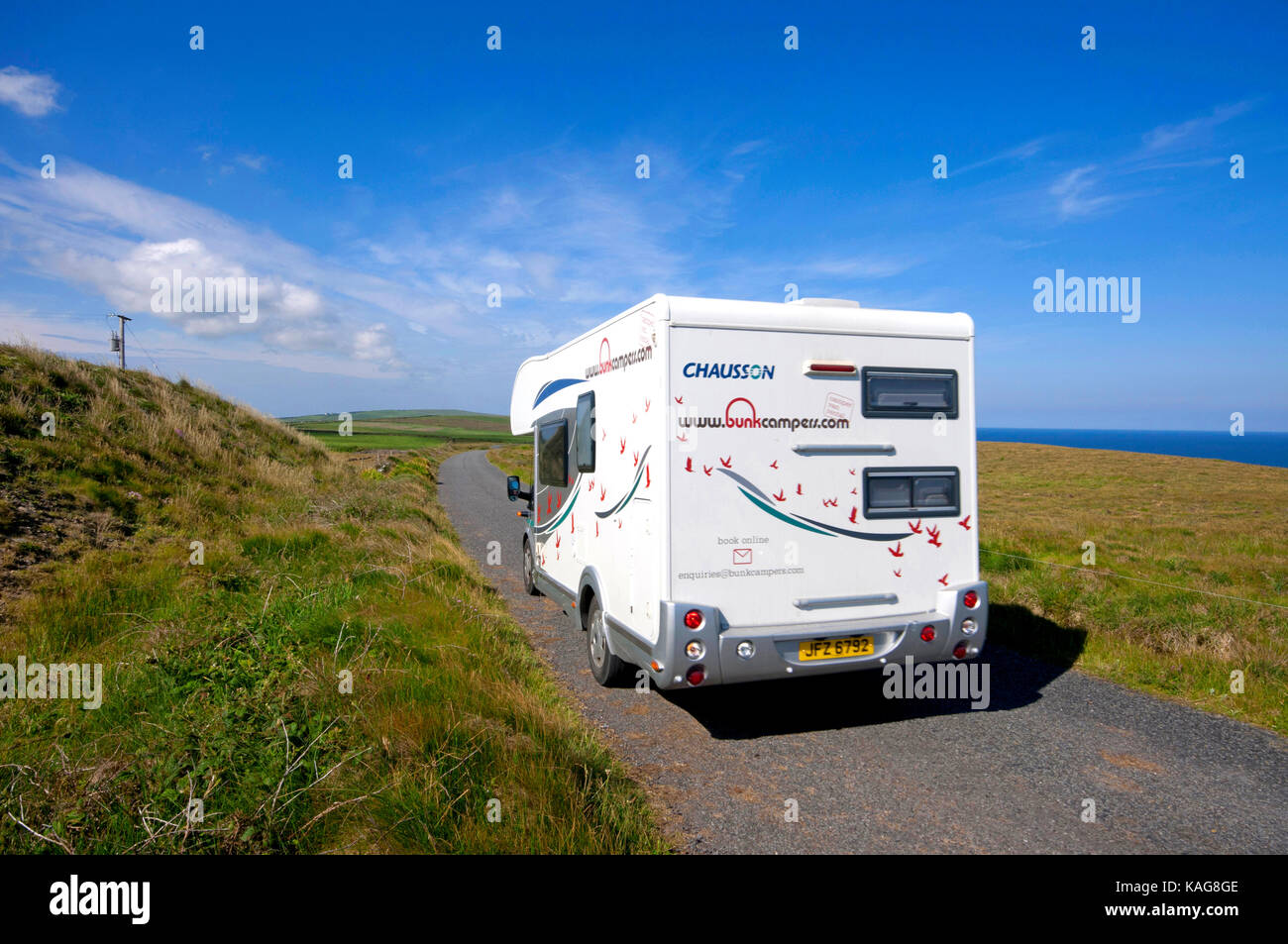 Camper van motorhome hires stock photography and images Alamy