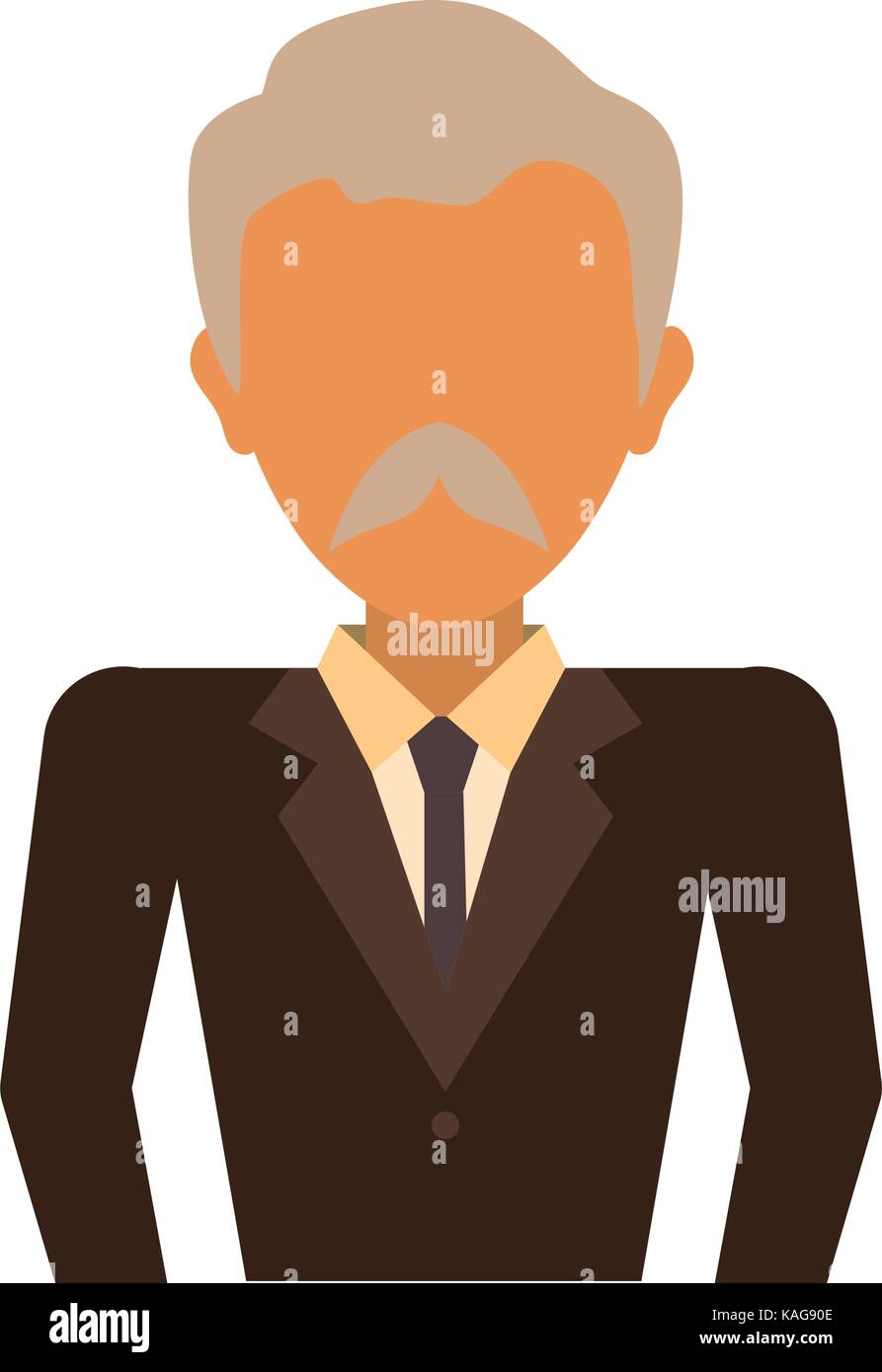 old man avatar vector illustration Stock Vector Image & Art - Alamy