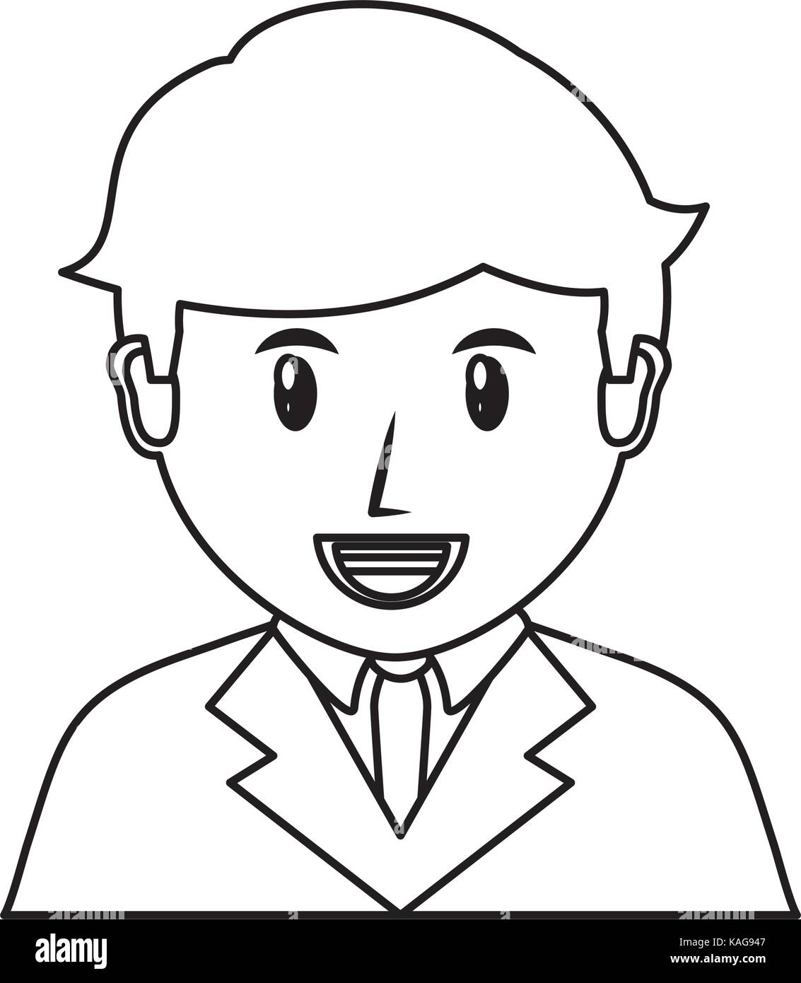 young man avatar vector illustration Stock Vector Image & Art - Alamy