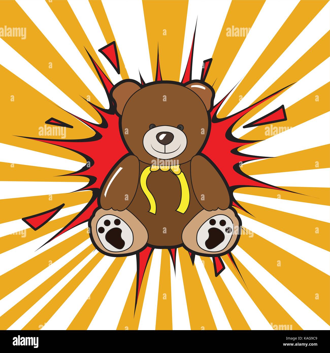 Isolated teddy bear Stock Vector Image & Art - Alamy