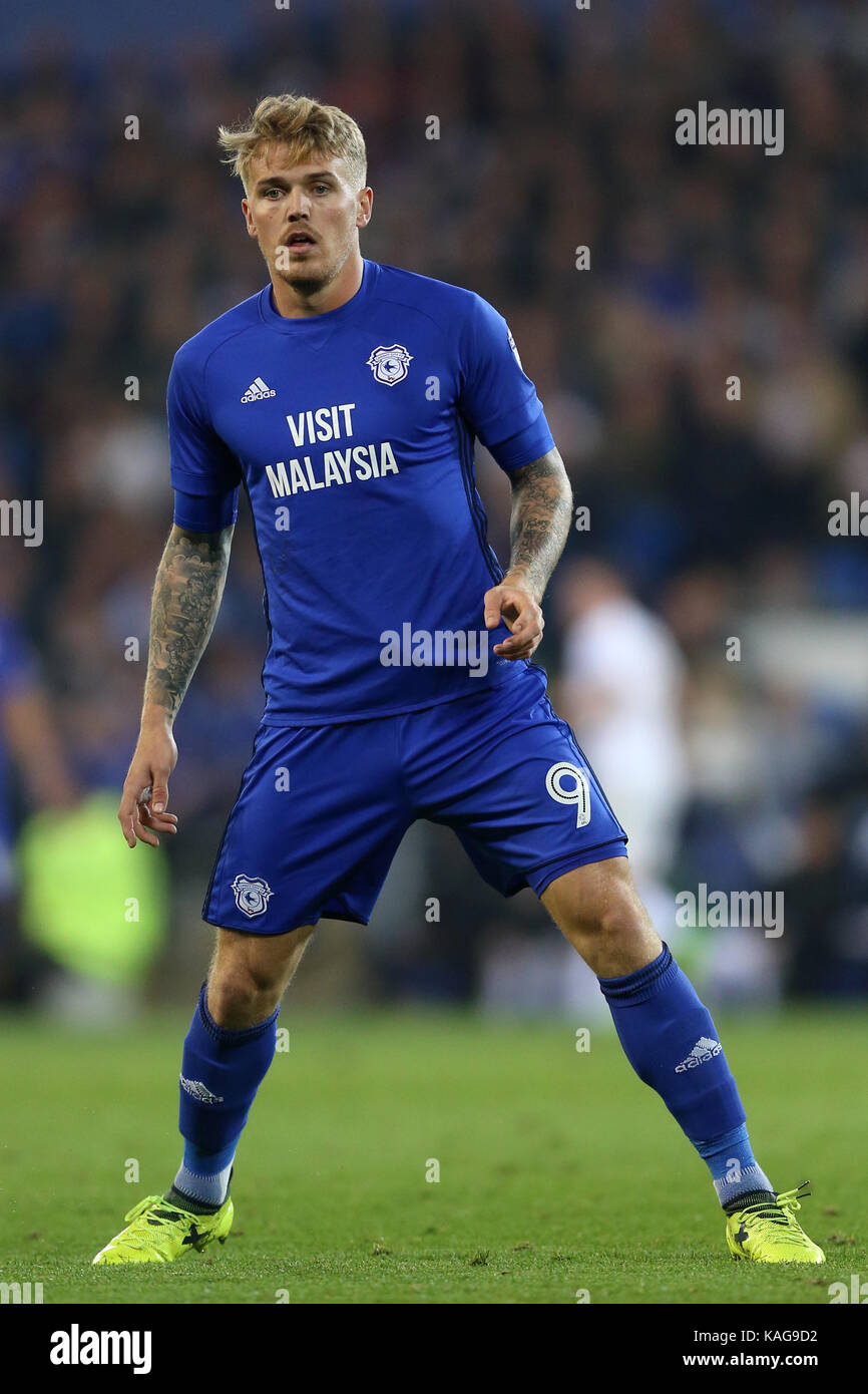 Cardiff City S Danny Ward Stock Photo Alamy