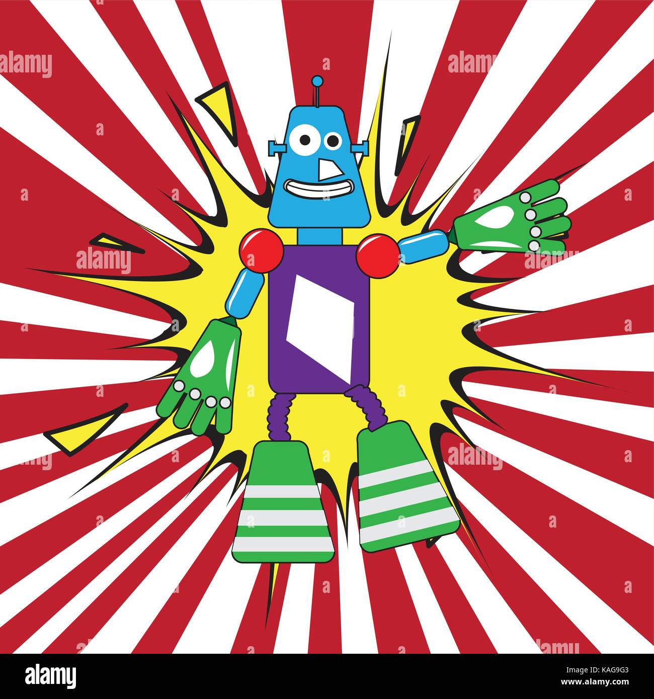 Isolated robot toy Stock Vector Image & Art Alamy