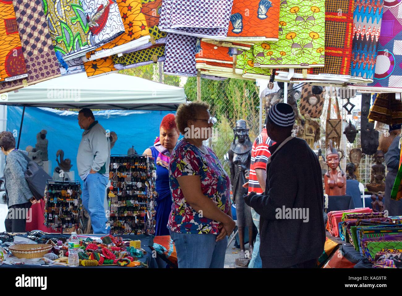 October 14, 2012 Philadelphia, PA, USA People shop and enjoy an