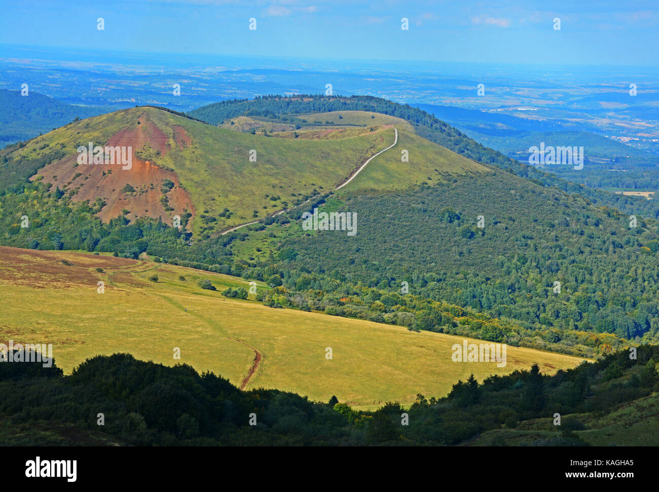 Regional park of auvergne volcano hi-res stock photography and images ...