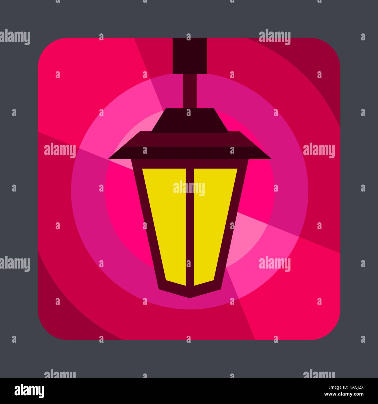Street light concept background, cartoon style Stock Vector Image & Art