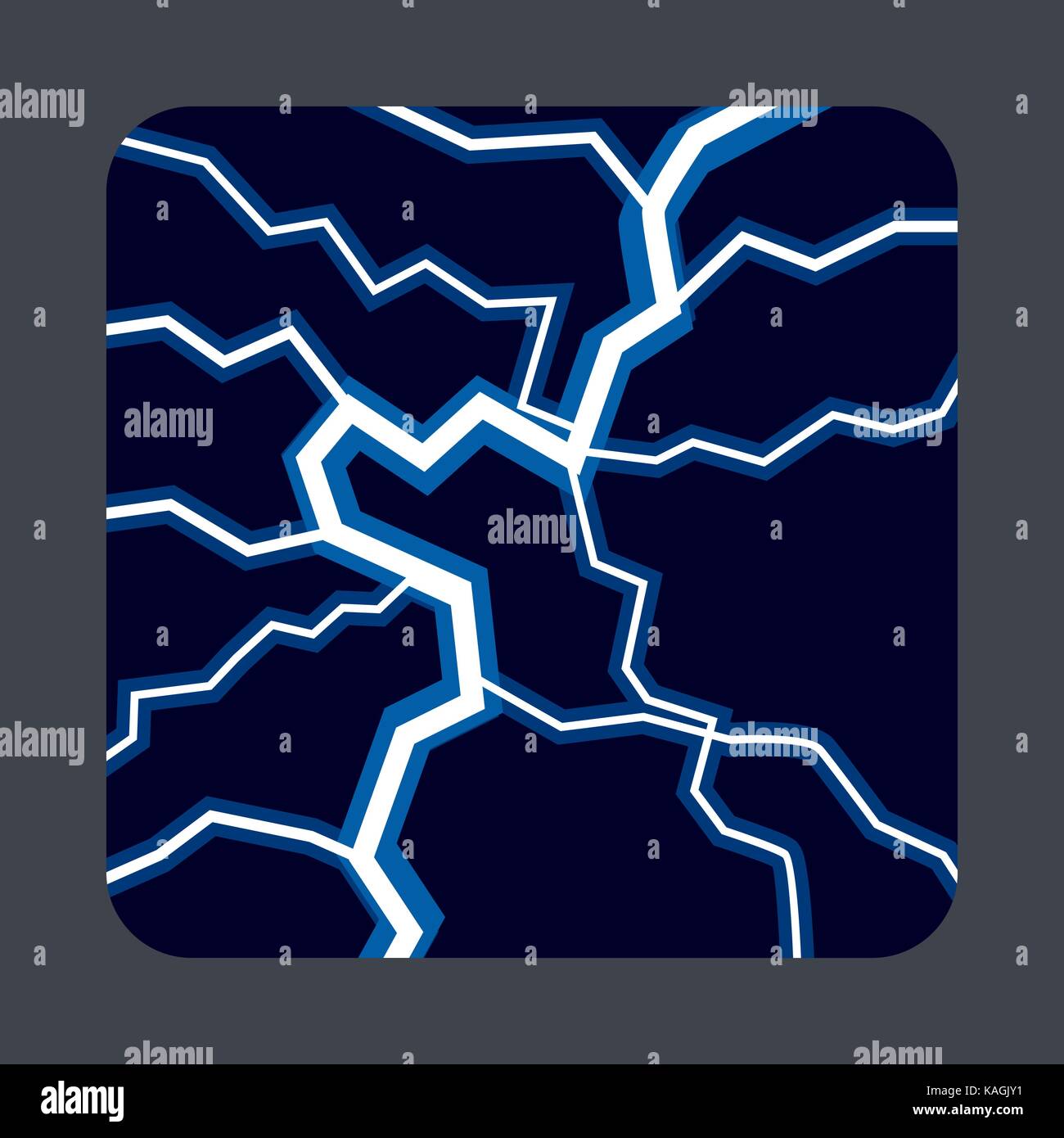 Lightning Light Concept Background Cartoon Style Stock Vector Image Art Alamy