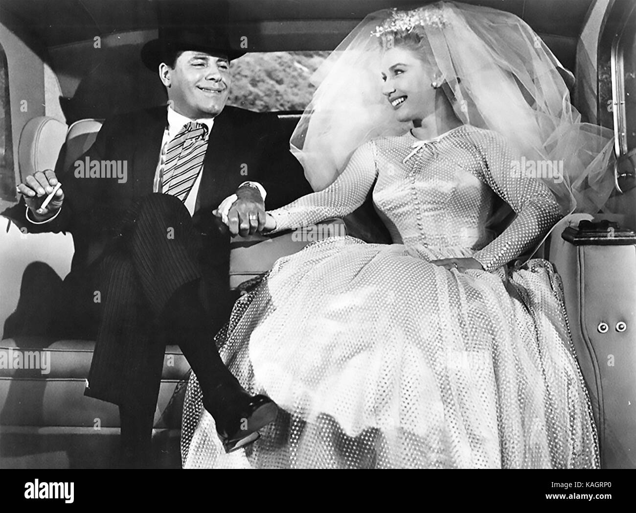 IT'S ONLY MONEY 1962 Paramount Pictures film with Jerry Lewis and Joan O'Brien Stock Photo